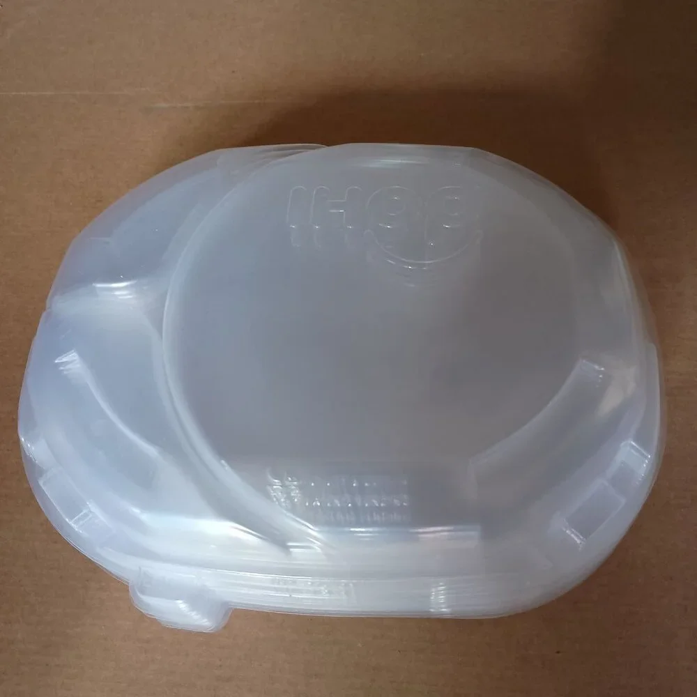 Ihop interchangeable lid and bottom food storage containers